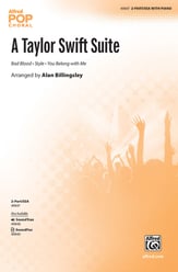 A Taylor Swift Suite Two-Part choral sheet music cover